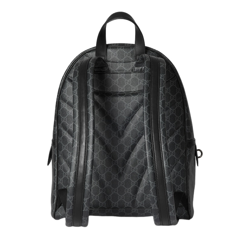 GUCCI ブラックリュック・バックパック 楽天市場】GUCCI グッチ リュックサックブラックGG柄ナイロン