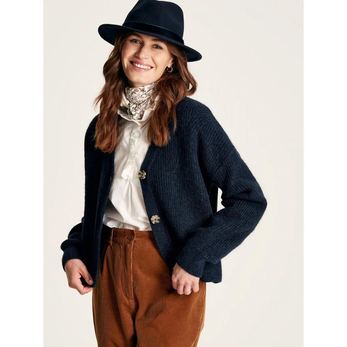 Joules navy best sale cardigan