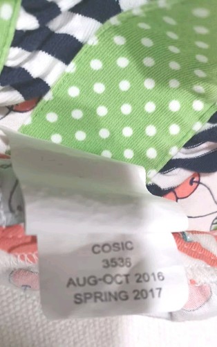 Serendipity By Shrimp & Grits Kids Girl Top Size 4t-5t Cherry & Stripes Whimsy - Picture 9 of 9