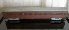 HO Pennsylvania Railroad Smooth Sided Passenger Car, Red USED no BOX