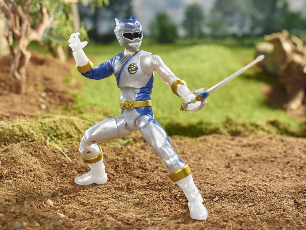 Power Rangers Lightning Collection Wild Force Lunar Wolf Ranger IN
