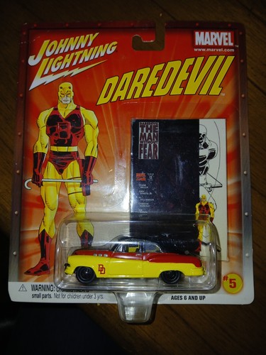 Set of 3 - Johnny Lightning~ MARVEL COMICS~DAREDEVIL #5 BUMONGOUS~1:64~2003 - Picture 2 of 3