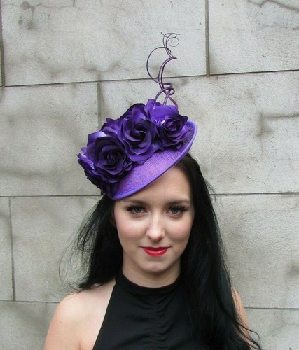 Cadbury Purple Flower Feather Disc 