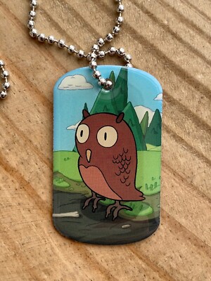 ADVENTURE TIME Dog Tags Blind Bag Series 1 #15 COSMIC OWL Never