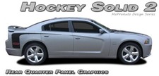 Long Hockey Quarter Panel Side Stripe Decal 3M Graphic For 2011-2014 Charger
