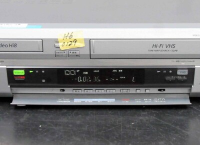 SONY WV-H6 Hi8 8mm VHS VCR W Video Deck Player Perfect operation