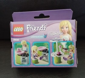 NIB & SEALED~LEGO FRIENDS: Stephanie's Outdoor Bakery (3930)~45 pcs~Mini fig inc