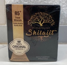 Himalayan Purified Shilajit Resin Dietary Minerals Supplement 1.7oz Exp 11/2026