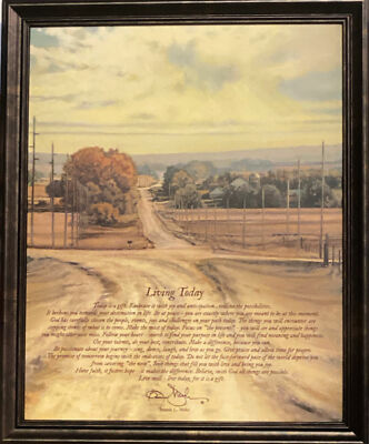 Mohr, Living Today Framed Acrylic Art Print (18.5x22.5)