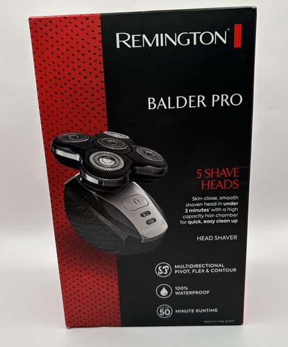 Remington Balder Pro Electric Razor XR7000 - Premier Wet/Dry Bald Head ...