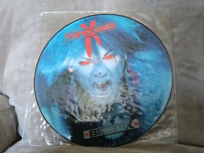 Tigertailz - Bezerk Gatefold + Picture Disc Vinyl LP's + Flyer - Very Rare Mint
