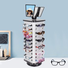 Sunglass Stand Rotating Retail Rotating Optical Frame Display Case Showcase