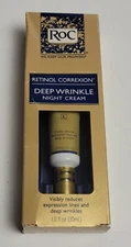 NEW RoC Retinol anti-aging Correxion Deep Wrinkle Night Cream 1 oz Reduces Lines