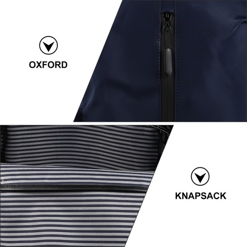 2 Pieces Geschäftscomputertasche Reisen Fräulein Rucksack Mit Ladeanschluss - Bild 2 von 12