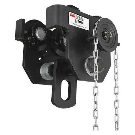 Dayton Oz5gbt Geared Trolley,10,000 Lb.