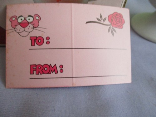 PINK PANTHER MUG & MINI GREETING CARDS NWT THE BEST THINGS IN LIFE ARE PINK - Picture 5 of 6