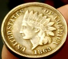 1863 INDIAN HEAD CENT,FULL LIBERTY,NICE COIN!!!!!(B16)
