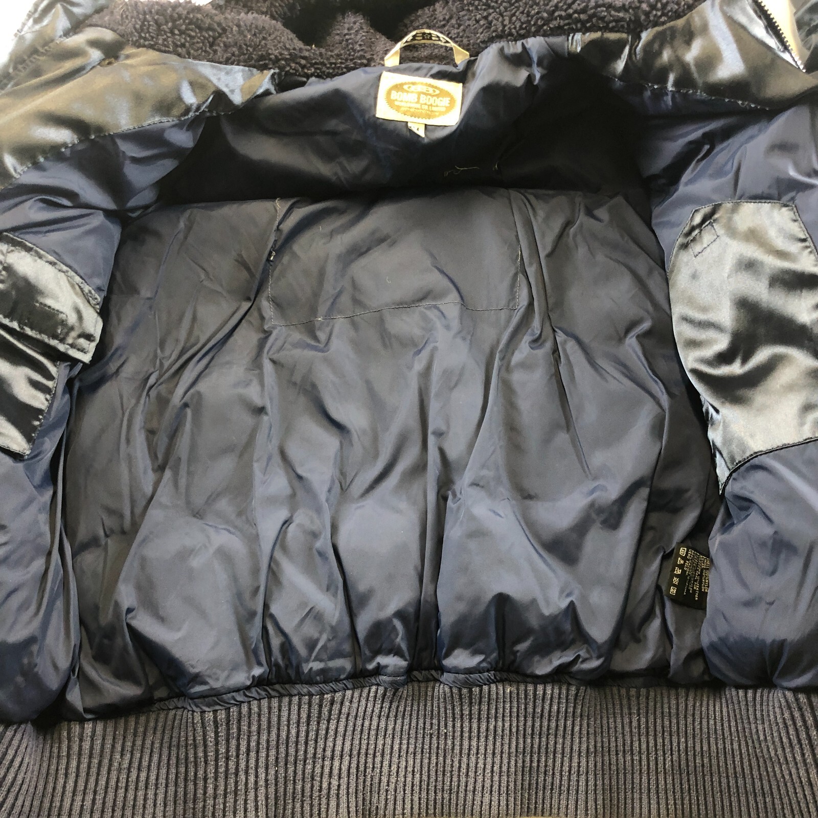 Woman Shining Dark Blue Bomboogie Dawn Jacket M image 9