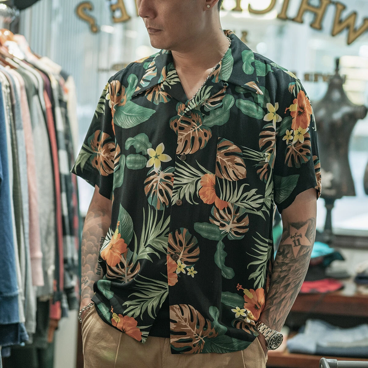 Hawaiian Floral Shirt