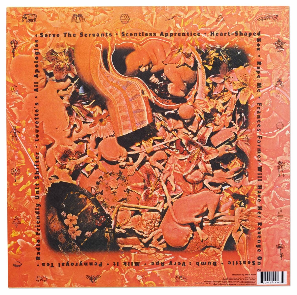 nirvana/in utero レコード Nirvana In Utero (30th Anniversary) 180g LP & 10