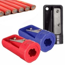 Image of 5x woodwork sharpener for carpenter pencils sharpener pencil plastic
