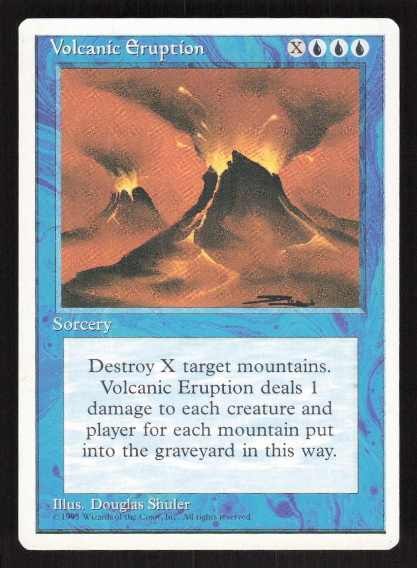 1995 Volcanic Eruption Fourth Edition #112 MTG