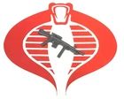 GI Joe Weapon Viper Gun from Battle Gear 1986 Original Figure Accessory
