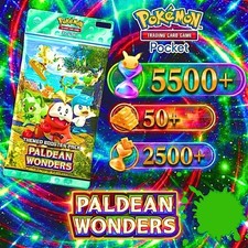 Pokemon TCG Pocket Acount - Paldean Wonders 5...