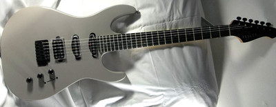 Fesley Deluxe Edition Electric Guitar ST Style, Matte Gray HSS   Used
