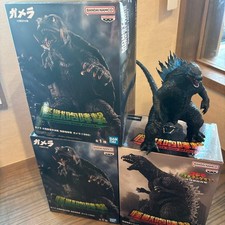 Monster Roar Gamera Godzilla Figure Large Aerial Battle All-Out Attack Set Of 4
