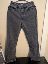 BDG Urban Outfitters MOM JEANS Women  s Size W27 High Waisted Black Wash Tapered