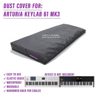 DUSTCOVERPRO STAUBSCHUTZHAUBE für Arturia Keylab 61 Mk3
