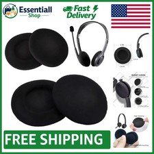 High Elasticity 55mm Foam Earpads - Perfect Fit for Headphones Headsets