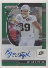 2020 Panini Prizm Draft Picks Rookies Green Brycen Hopkins #239 Auto 2k5