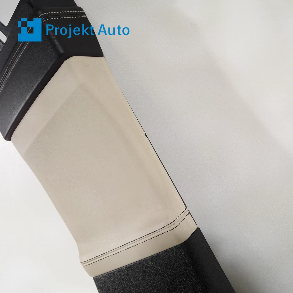 13-19 OEM BMW Right B-Pillar Trim Black/Platinum ZBC8 Gran Coupe M6 650i 640i - Image 3 of 4