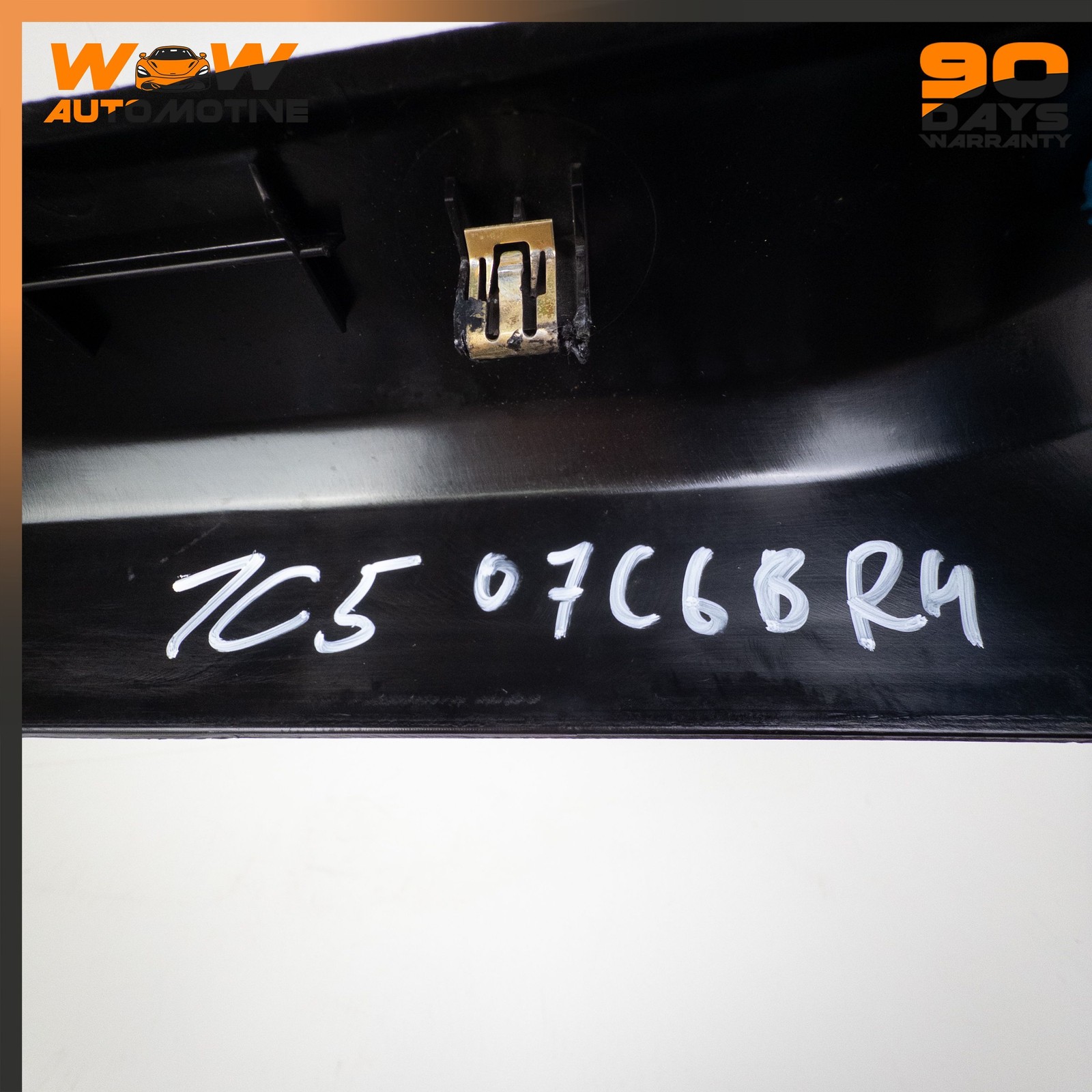 04-13 CHEVROLET CORVETTE C6 XLR FRONT RIGHT INNER DOOR SILL TRIM PLATE COVER OEM
