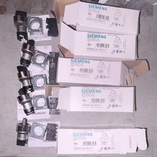 Siemens 3SB36 02-2PA11 Rotary Selector Switch 2 Position Maintained Knob Black