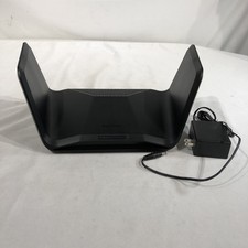 NETGEAR Nighthawk RAX70 Tri-Band AX8 8 Stream Wi-Fi Router Black- W/ Power