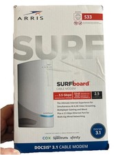 ARRIS SURFboard S33 DOCSIS 3.1 Multi  Gig Cable Modem S33v2
