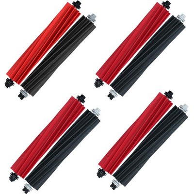 4-Pack Dual Main Brush Replacement for Roborock S8, S8+, S8 Pro Ultra, Q8 Max...