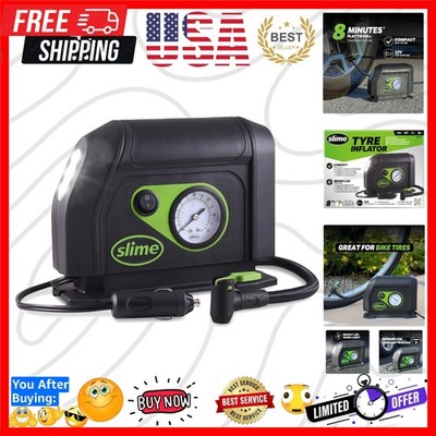 40050 Tire Inflator, Portable Car Air Compressor, with Analog 100 psi Dial Ga...