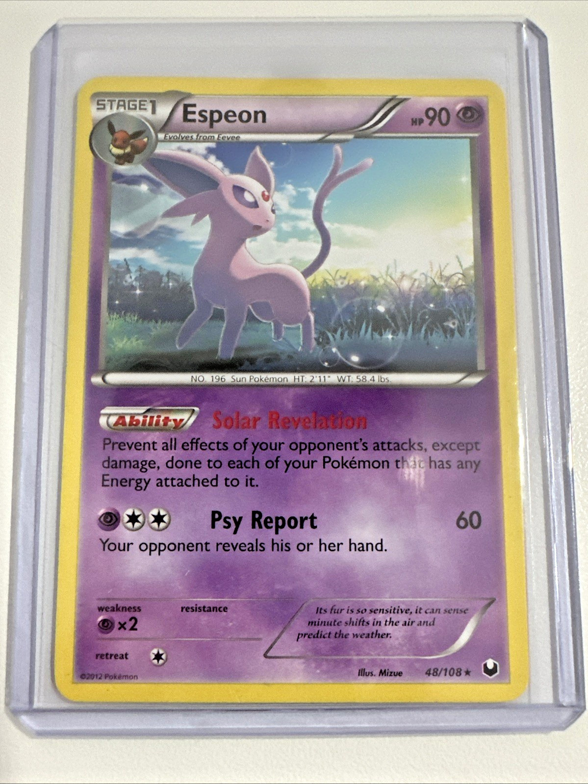 Espeon 48/108 Dark Explorers Regular