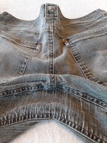 Pantalone jeans uomo Kuhl Riot nero 34 x 34 patinadye denim - Foto 13 di 13