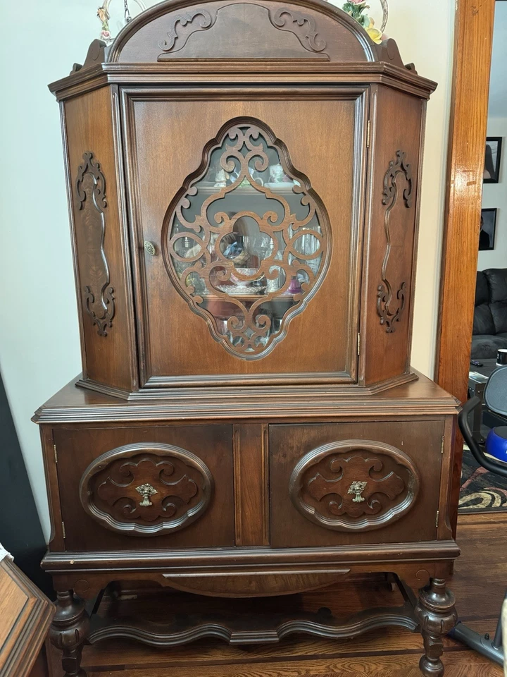 Antiguo Juego de 6 Sillas de Comedor Una Hoja En Mesa Buen Estado Ver Fotos Foto 2 de 4