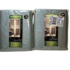 JCP Home Trio Studio Energy Saving Grommet Top Drapery Panels Brushwood Set of 2