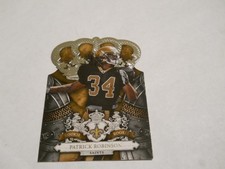 PATRICK ROBINSON ROOKIE CARD NEW ORLEANS SAINTS 2010 PANINI CROWN ROYALE. rookie card picture