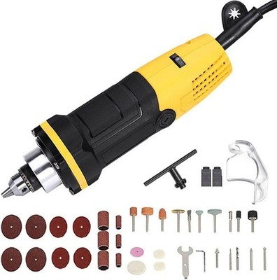 500W Electric Mini Die Drill Grinder Carver Set Power Rotary Tool, Adjustable...