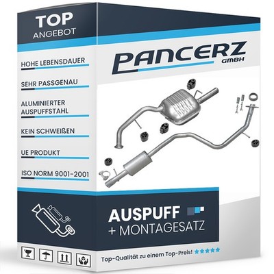 Auspuff für Mazda 5 (CW) 2.0 ab 2010 Auspuffanlage