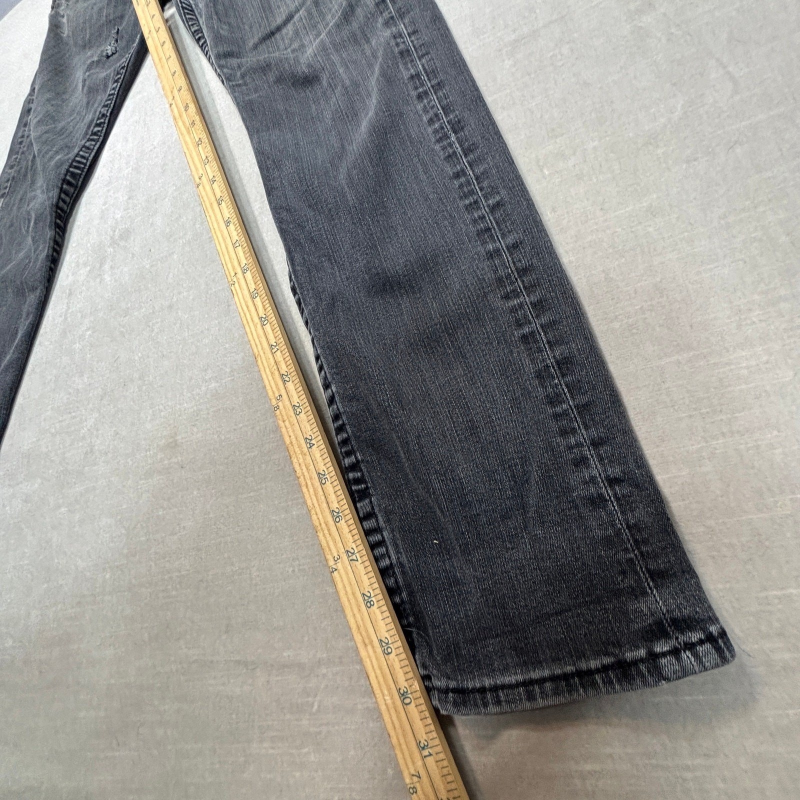 True Religion Rocco Jeans Men's 34x30 Distressed Relaxed Skinny Denim thumbnail 7