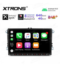 Xtrons 8 Core 4+ 64GB Autoradio GPS VW Golf Passat Jetta---